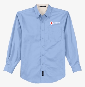 Dress-shirt - Logo On Pocket Button Down Shirt, HD Png Download, Free Download