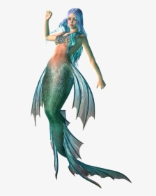 Mermaid, Myth, Girl, Sea, Fairy, Tale, Underwater - Myths Mermaid Png, Transparent Png, Free Download