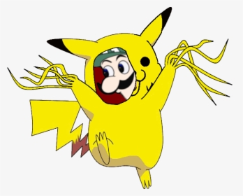 My Pokémon Ranch Pikachu Ash Ketchum Yellow Cartoon - Pikachu With Lightning Bolts, HD Png Download, Free Download