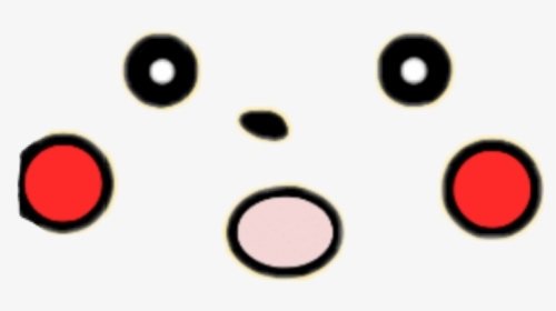 Transparent Pikachu Face Png Circle Png Download Kindpng
