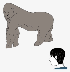Gorilla - Eaten By A Gorilla, HD Png Download, Free Download