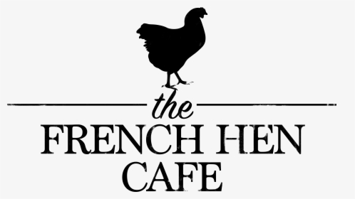 French Hen Cafe Logo Distressed - Chicken, HD Png Download, Free Download