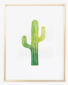 Cactus Art Print, HD Png Download, Free Download