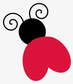 Transparent Lady Bug Png - Lady Bug Clipart Without Dots, Png Download, Free Download