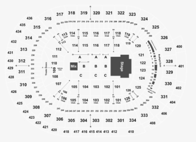 Enterprise Center Seating Chart With Rows, HD Png Download, Free Download