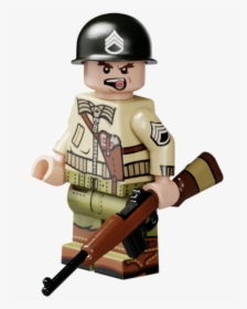 Wwii Us Sergeant - Figurine, HD Png Download, Free Download