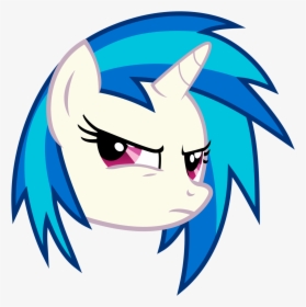Vinyl Scratch Mad - Mlp Deal With It Gif, HD Png Download, Free Download