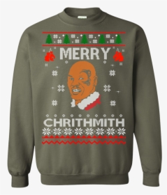 Transparent Mike Tyson Png - Merry Christmas Sweater Mike Tyson, Png Download, Free Download