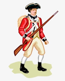 Transparent Revolutionary War Soldier Clipart - British Soldier Clip Art, HD Png Download, Free Download
