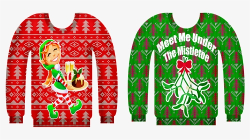 Ugly Sweater Holiday Party - Ugly Christmas Sweaters Pngs, Transparent Png, Free Download