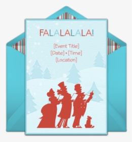 Christmas Caroling Party Invitations, HD Png Download, Free Download