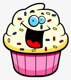Cartoon Cupcake Clipart, HD Png Download, Free Download