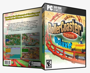 Roller Coaster Tycoon Full Cover Art, HD Png Download, Free Download
