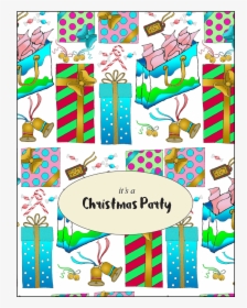 Christmas Holiday Fill-in Invitation - Illustration, HD Png Download, Free Download
