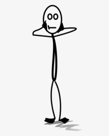 Worried Stickman Png Clipart , Png Download - Some People Always Late, Transparent Png, Free Download