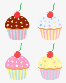 Transparent Cupcake Clipart Png - Cupcakes Cartoon Png, Png Download, Free Download