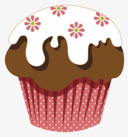 Vanilla Cupcake Clipart Happy Birthday Cupcake- - Boy Cupcake Birthday Clipart, HD Png Download, Free Download