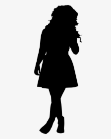 Woman Silhouette - Transparent Silhouette Of Woman, HD Png Download, Free Download
