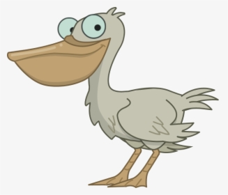 Pelican - Cartoon, HD Png Download, Free Download