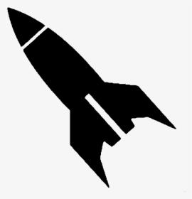 Rocket Ship Emblem Bo- - Rocket Clip Art Black And White, HD Png Download, Free Download