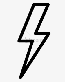 Lightning Bolt Logo Png - Outline Lightning Bolt Clipart, Transparent Png, Free Download