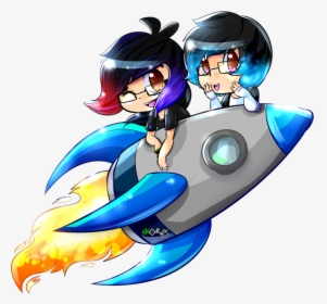 Transparent Rocket Ship Clipart - Rocket Ship Anime Rocket, HD Png Download, Free Download