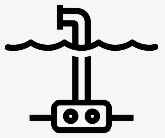 Periscope Icon Under Water - Periscope Icon Png, Transparent Png, Free Download