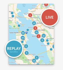 Periscope Maps, HD Png Download, Free Download