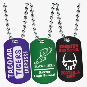 Transparent Dog Tag Png - Dog Tags For Football, Png Download, Free Download
