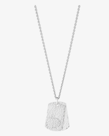 Georg Jensen Smithy Sterling Silver Mens Dog Tag Pendant - Locket, HD Png Download, Free Download