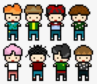 Pixel Art Of Exo, HD Png Download, Free Download