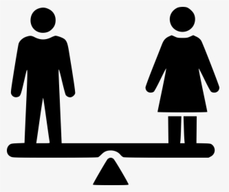 Inequality Selection Balance Discrimination Recruitment - Parents And Child Icon, HD Png Download, Free Download