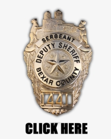 Bexar County Gold Badge - Read This You Are Within, HD Png Download, Free Download
