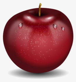 Christmas Ornament,apple,mcintosh - Desenho De Fruta Maça Colorido, HD Png Download, Free Download