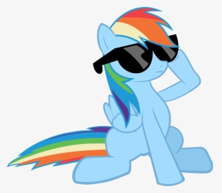 My Little Pony Rainbow Dash Sunglasses, HD Png Download, Free Download
