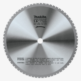 A-97592 - Makita Metal Cutting Saw Blade 14, HD Png Download, Free Download