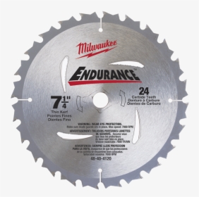 185mm 24t Endurance Circular Saw Blade - Irwin Marathon Circular Saw Blade, HD Png Download, Free Download
