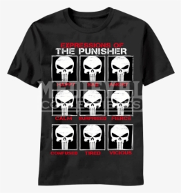 Expressions Of The Punisher T-shirt - Transformers Decepticon Shirt, HD Png Download, Free Download