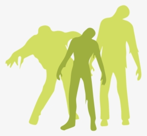 Transparent Zombie Silhouette Png - Zombie Silhouette, Png Download, Free Download
