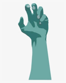 Vector Zombie Finger - Zombie Hand Vector Png, Transparent Png, Free Download