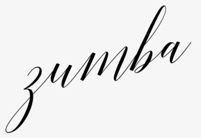 Zumba-02 - Calligraphy, HD Png Download, Free Download