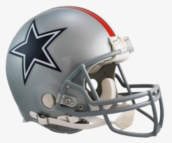 Dallas Cowboys Vsr4 Authentic Throwback Helmet - Dallas Cowboy Football Helmet, HD Png Download, Free Download