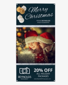 Merry Christmas Banner Template Preview - Christmas Elf, HD Png Download, Free Download