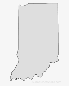 Indiana Outline Png - Transparent Indiana Outline, Png Download, Free Download