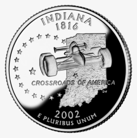 Indiana - Indiana State Quarter, HD Png Download, Free Download