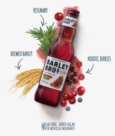 Berries - Barley Bros Soft Brew, HD Png Download, Free Download