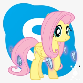 Fluttershy Skype Icon By Dribmeg - Fluttershy My Little Pony Elements Of Harmony, HD Png Download, Free Download