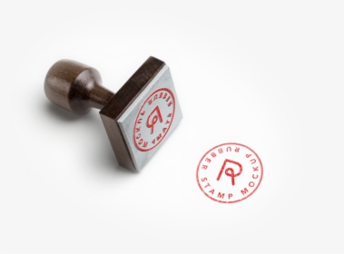Rubber Stamps - Square Stamp Mockup Psd, HD Png Download, Free Download
