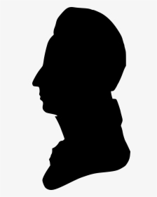 Silhouette Of Man Facing Left, No - Sir Silhouette Black And White Clipart, HD Png Download, Free Download