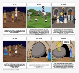 Storyboard Of Holy Week, HD Png Download, Free Download
